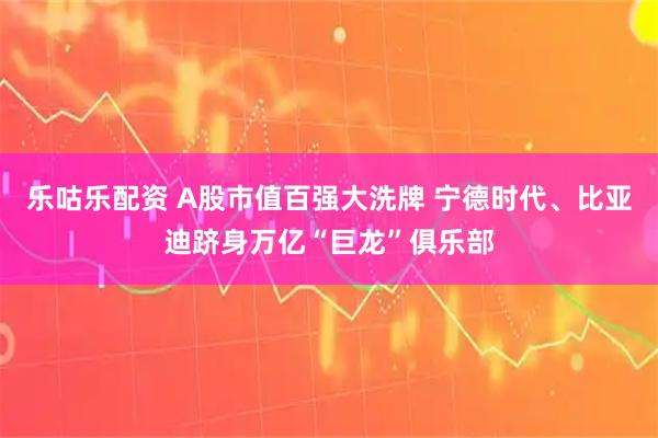 乐咕乐配资 A股市值百强大洗牌 宁德时代、比亚迪跻身万亿“巨龙”俱乐部