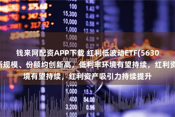 钱来网配资APP下载 红利低波动ETF(563020)震荡上扬，最新规模、份额均创新高，低利率环境有望持续，红利资产吸引力持续提升